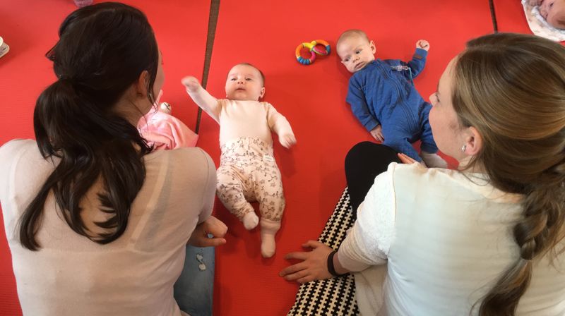 Babysang i Berg arbeidskirke høsten 2019