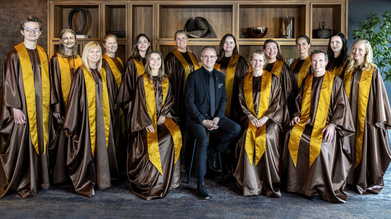 Konsert med Gospelkoret HIM og Øystein Lund Olafsen fredag 27.02. kl 20.00