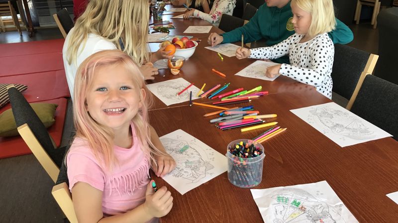 Søndagsskolen i Berg høsten 2019