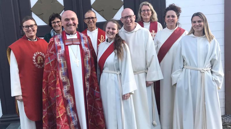 Vigsling av kateket Bente Engen Andersen