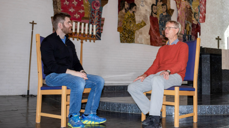 Initiativtaker: "Kunst er på mange måter et uttrykk for menneskelig erfaring og kirkerommet er et hellig rom som kan romme denne erfaringen." Bilde: Fred Isaksen