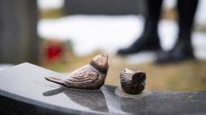 Mange besøker gravene til sine kjære når det er allehelgen. Foto: Kirkerådet