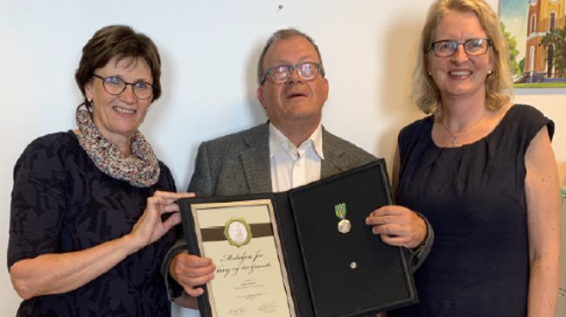 Organist Gunnar Uppstad ble feiret