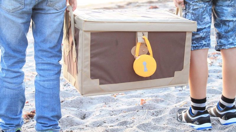 På søndagsskolen har vi en skattkiste. Foto: Søndagsskolen Norge