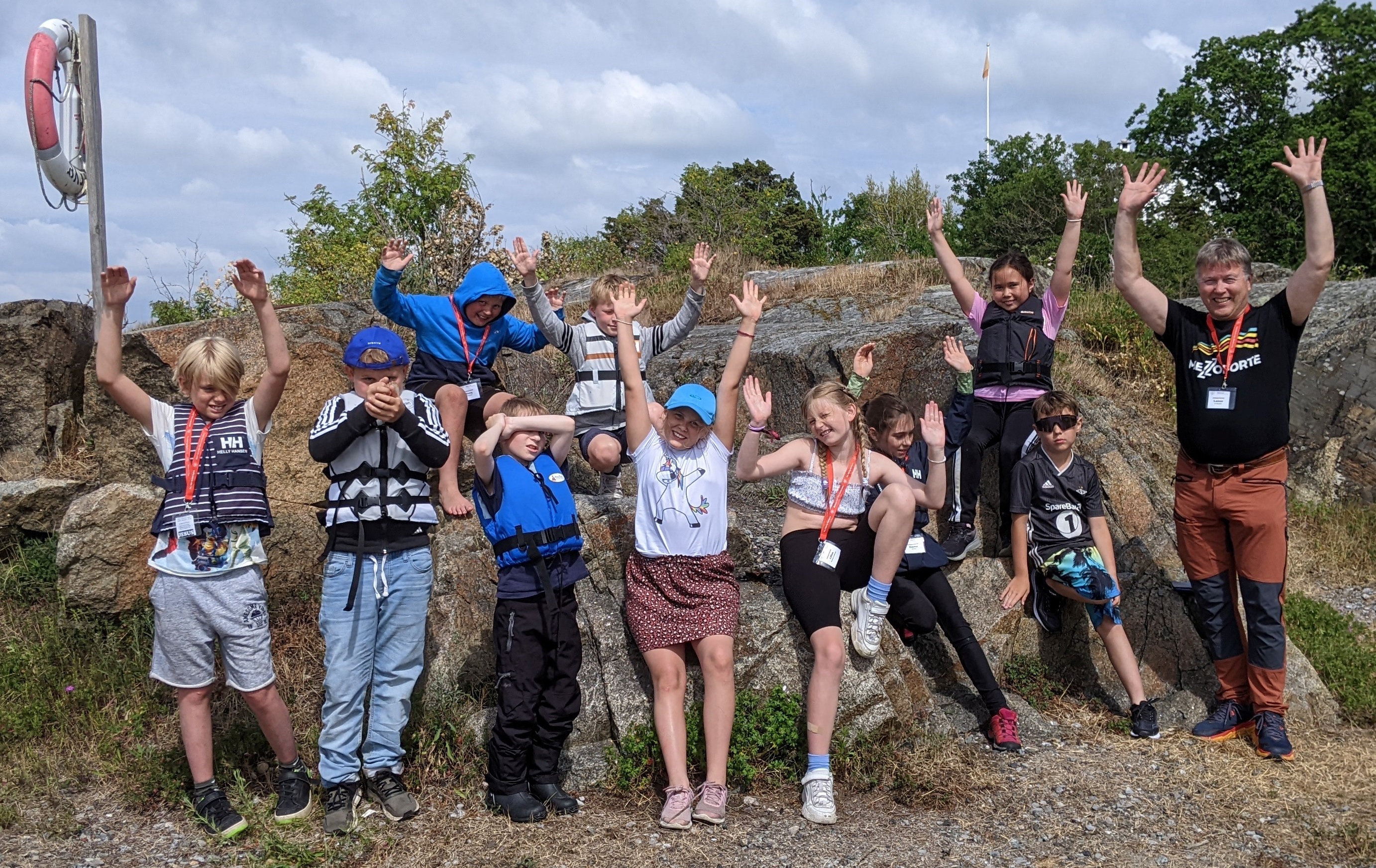 FERIE klubben på Malmøya i 2023. Foto: Thorir Jòkul Thorsteinsson.