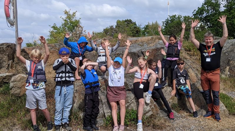 FERIE klubben på Malmøya i 2023. Foto: Thorir Jòkul Thorsteinsson.