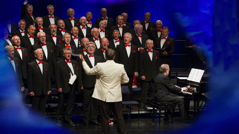 Adventskonsert med mannskor