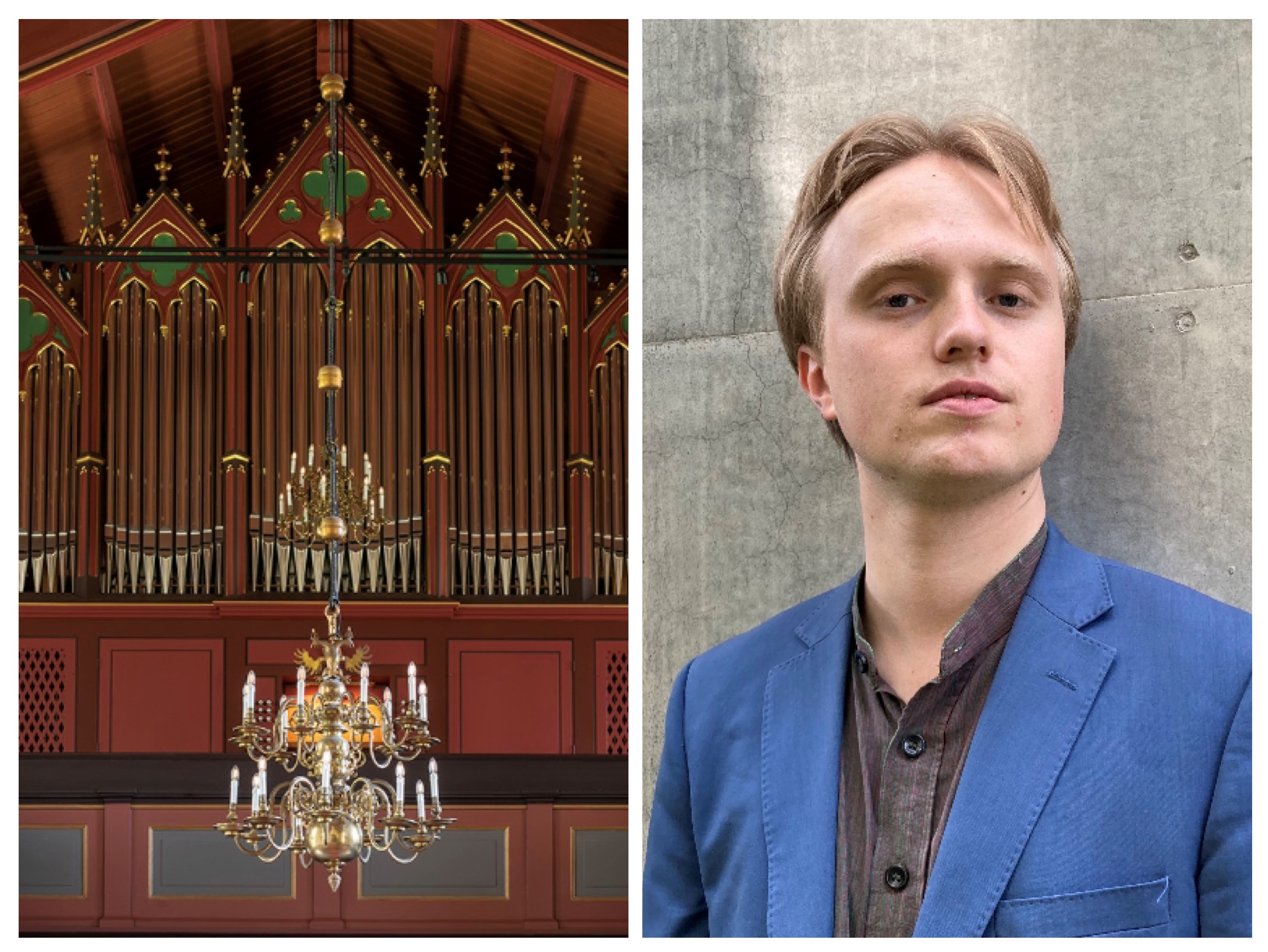 Ludvig Lohne-Otterstad spiller konsert i Larvik kirke 27. oktober kl. 19:00.