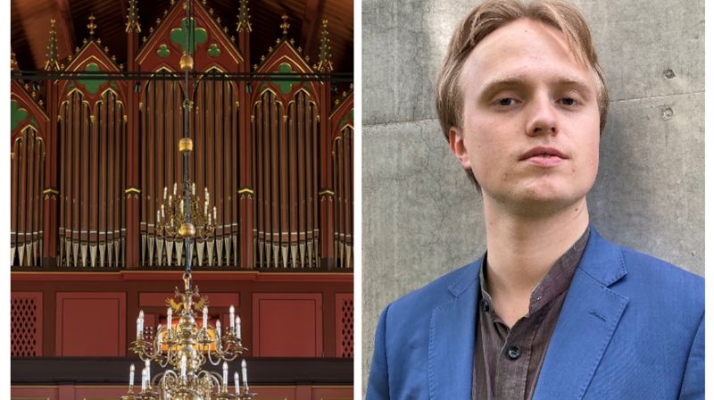 Ludvig Lohne-Otterstad spiller konsert i Larvik kirke 27. oktober kl. 19:00.