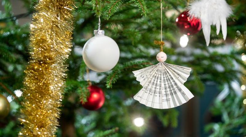 Juletre. Foto: Bo Mathisen.