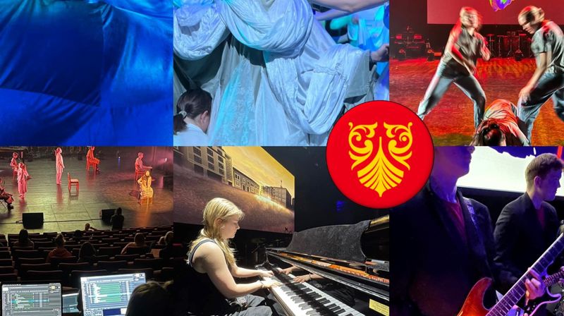 Elever fra videregående kommer til Larvik kirke 14. november.