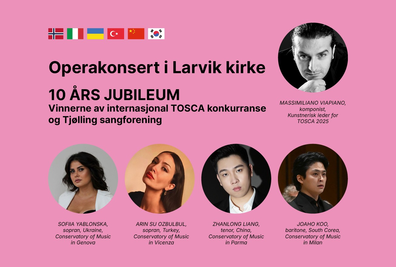 Operakonsert - Vinnerne av TOSCA konkurransen