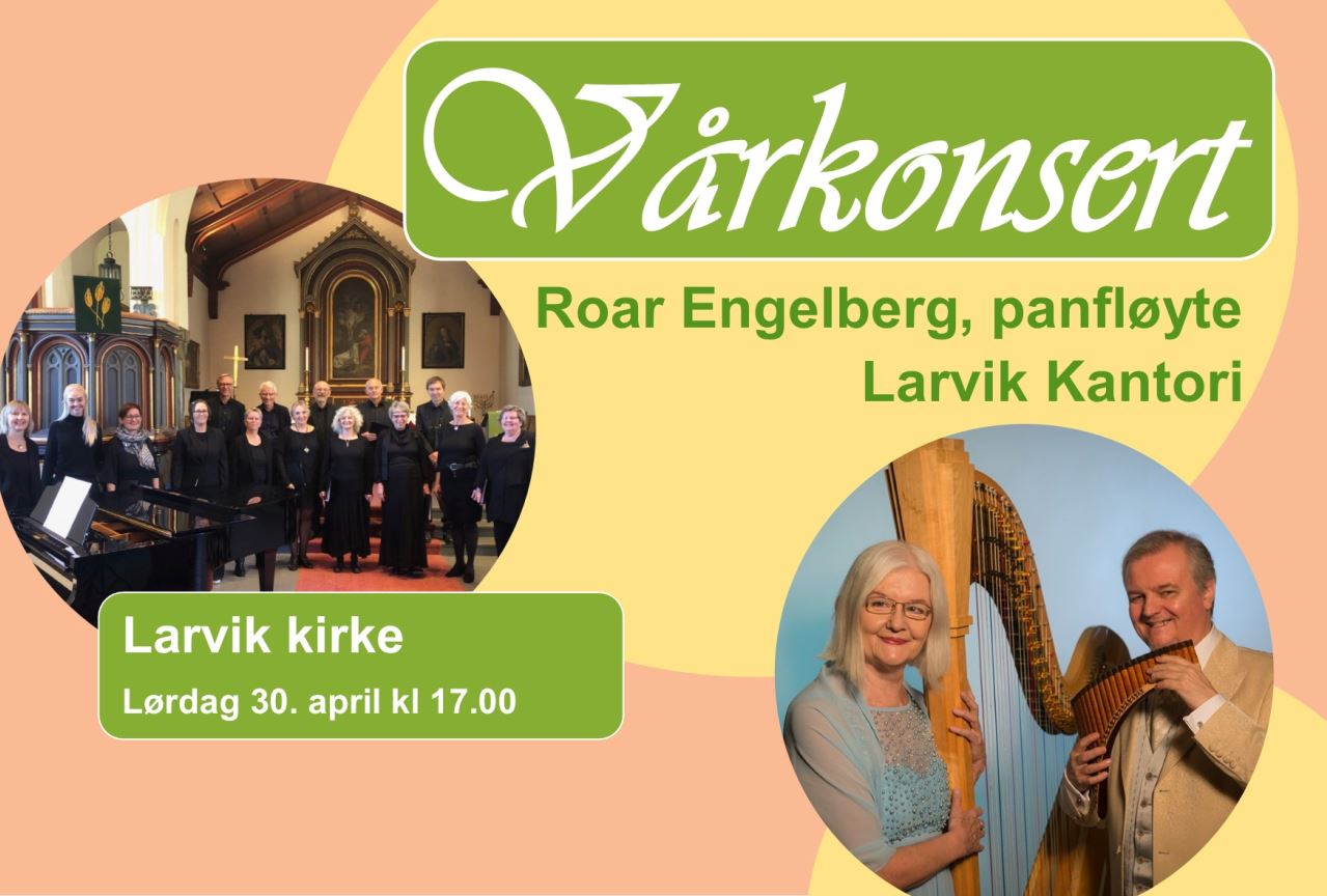 Vårkonsert i Larvik kirke