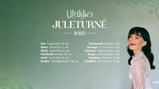 Oversikt over Ulrikkes juleturne. Den finner du også på billettlinken nederst i artikkelen.