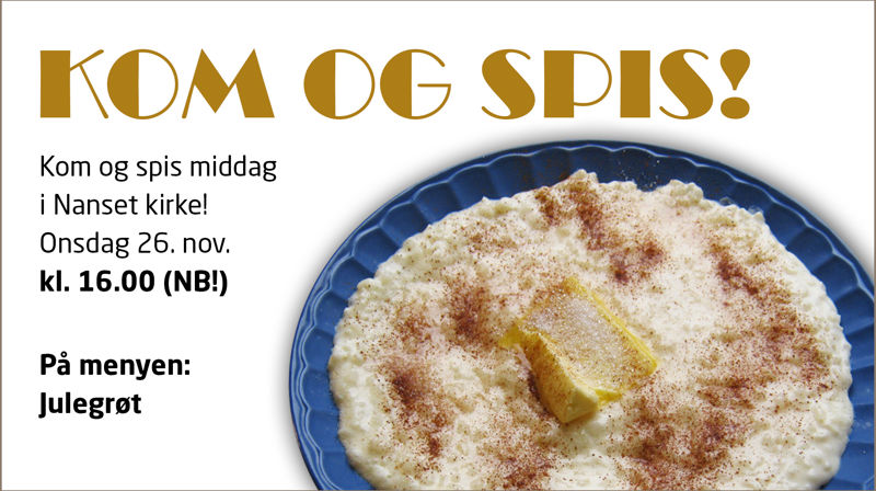 Kom og spis!