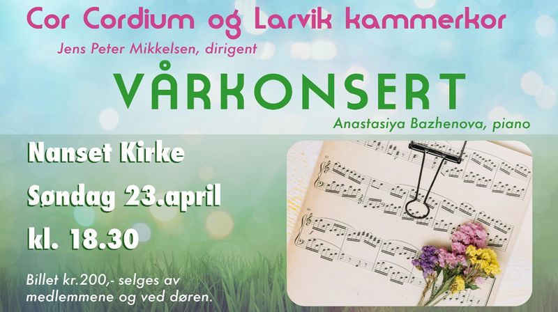 Vårkonsert i Nanset kirke