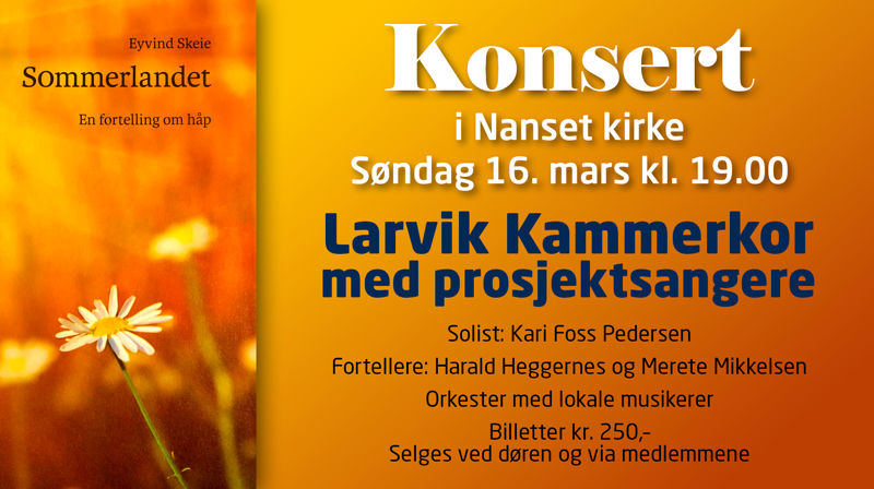 Larvik kammerkor fremfører «Sommerlandet»