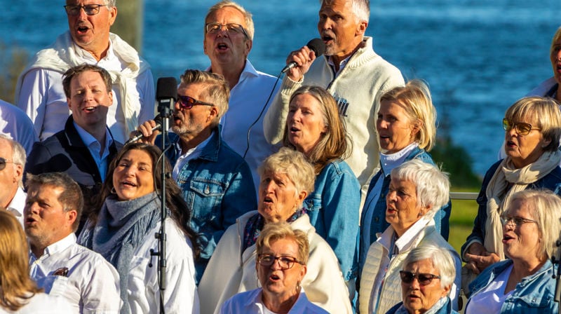 Fra fjorårets konsert på Tollerodden. Foto: Fred Isaksen