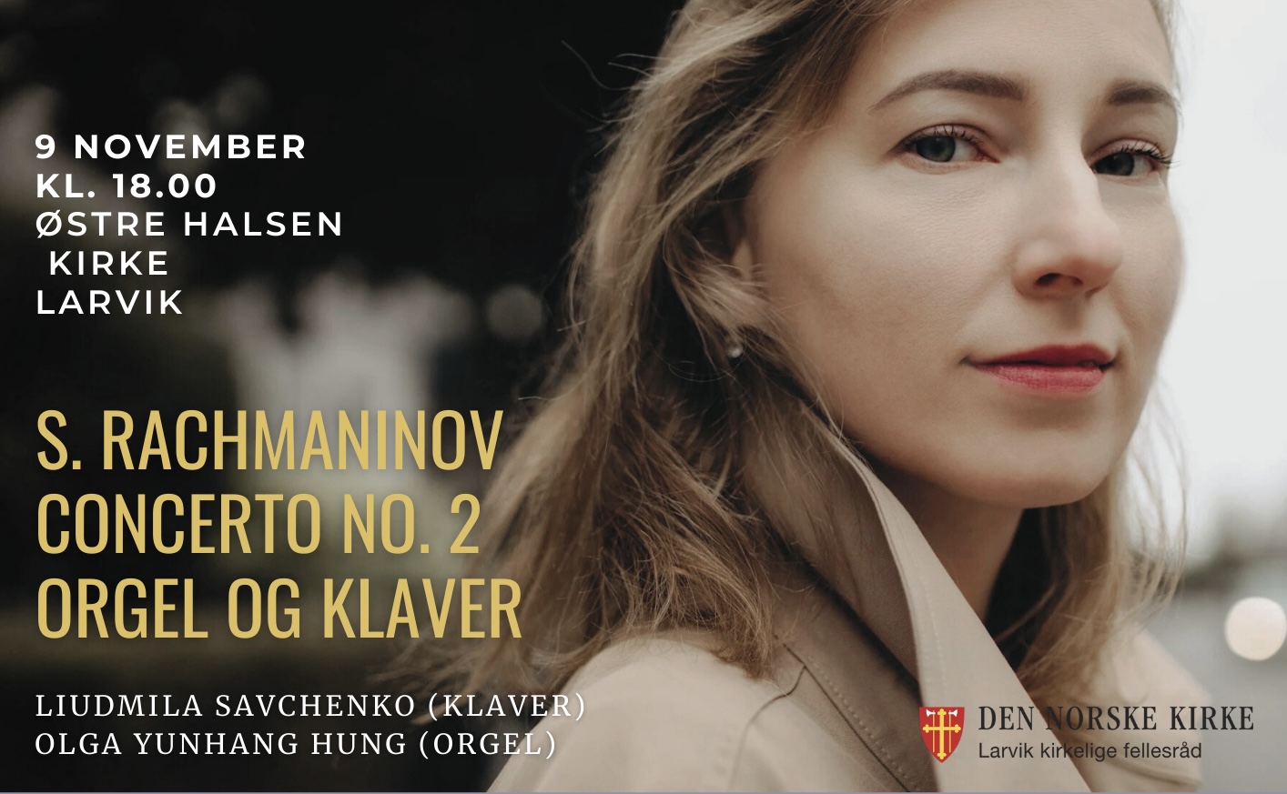 S. Rakhmaninov – Klaverkonsert nr. 2 med orgel