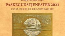 Utsnitt av forsiden til påskebrosjyren. Brosjyren ligger som vedlegg under artikkelen.