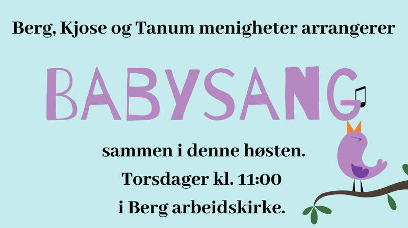 Babysang starter 10. september.