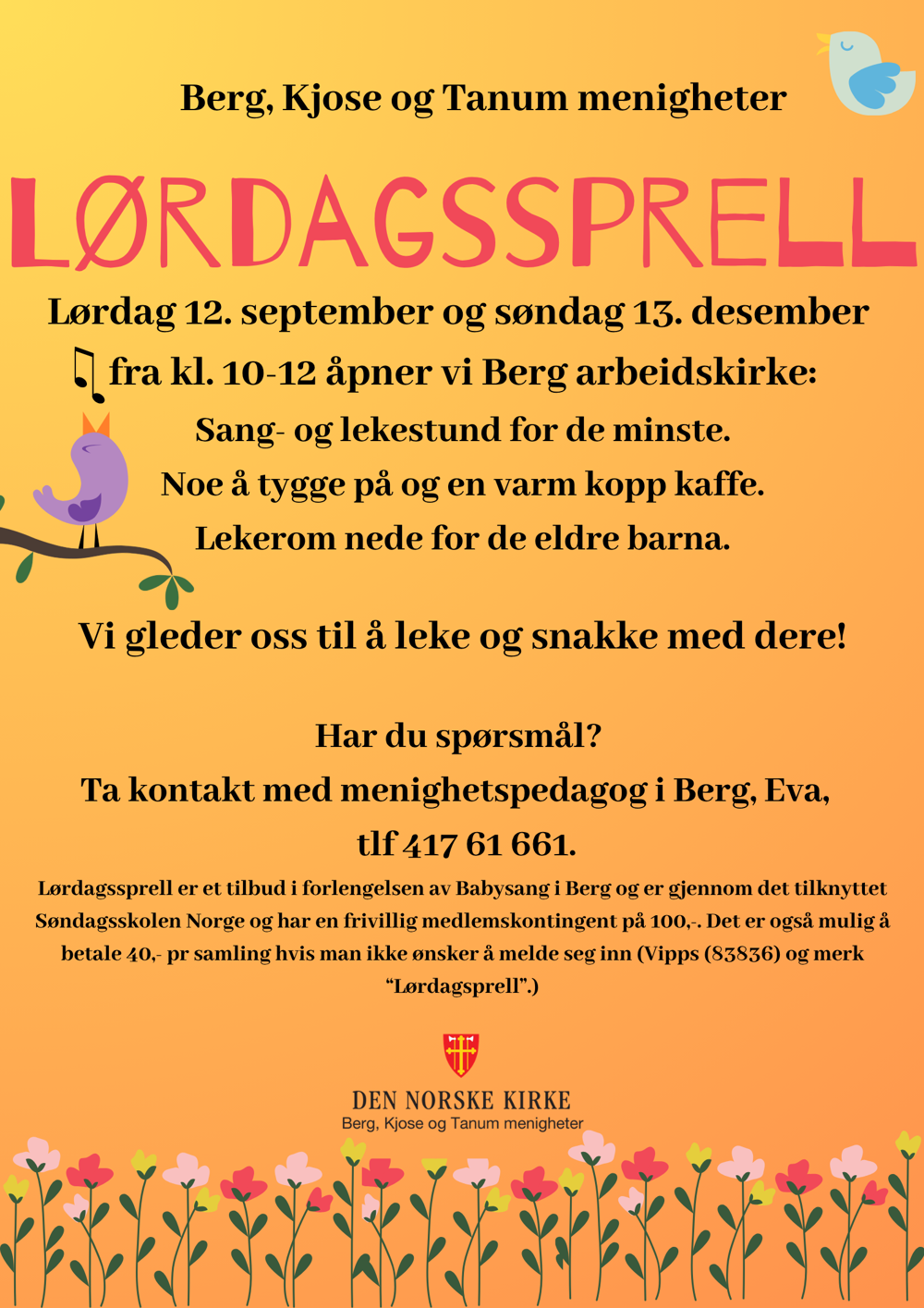 Lørdagssprell høst 2026