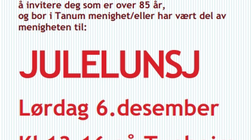 Utkast fra invitasjon.