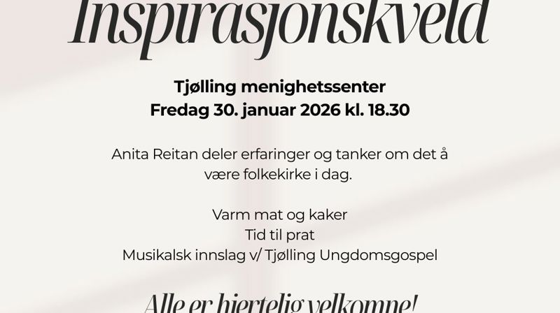 Inspirasjonskveld 30.januar
