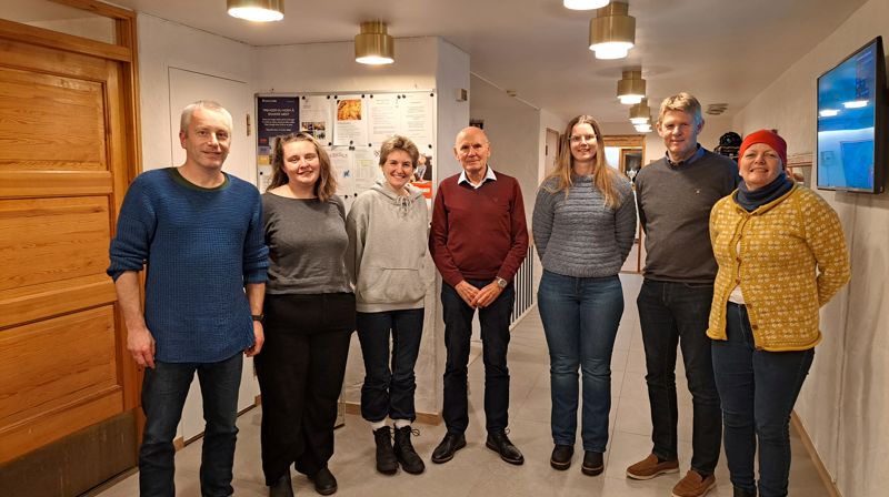 Det nye menighetsrådet på informasjonsmøte i Østre Halsen kirke for nye menighetsråd i Larvik