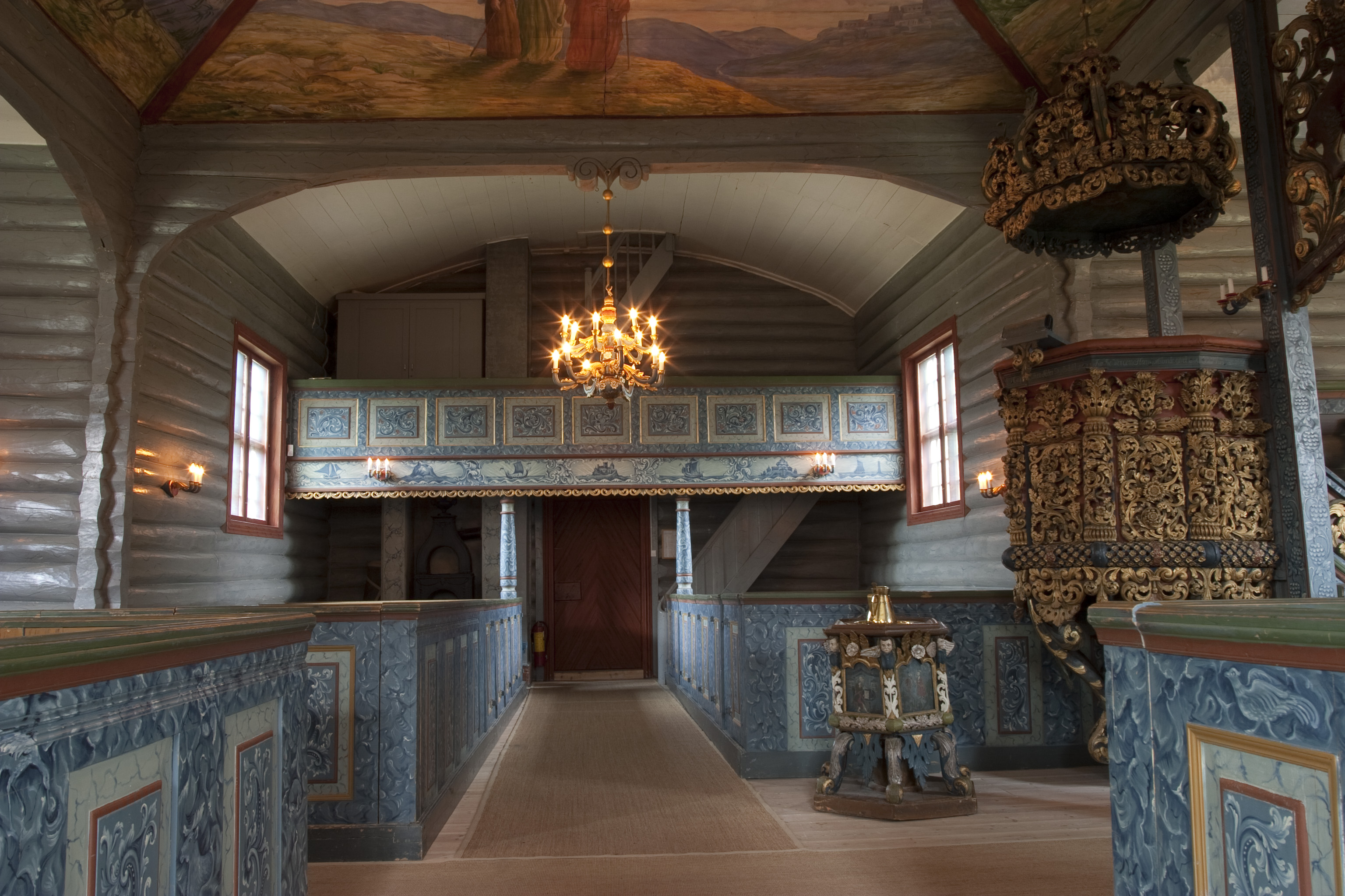 Det blir tomme kyrkjer utover våren