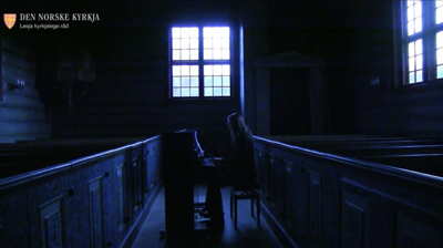 Julehelsing frå kyrkja i Lesja