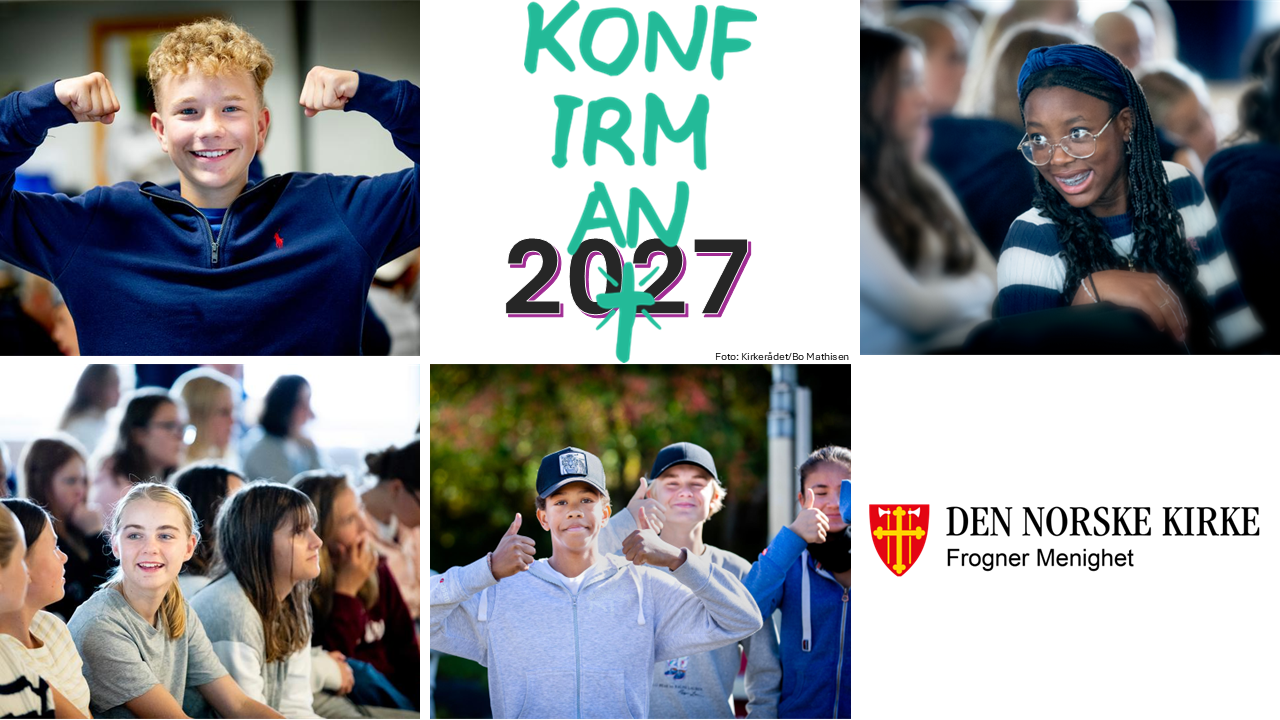 Konfirmant 2026, påmelding