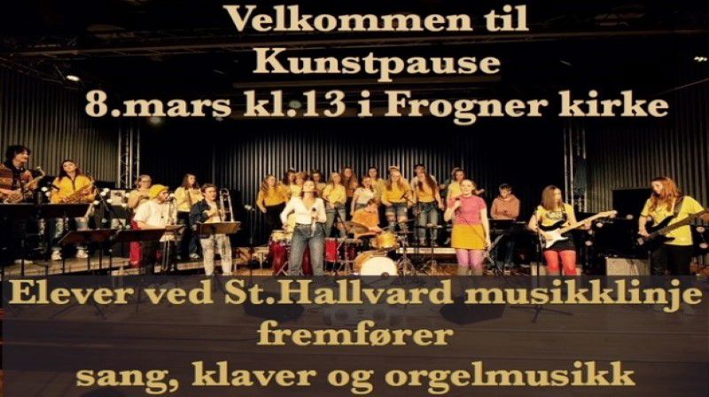 Velkommen til Kunstpause i Frogner kirke!