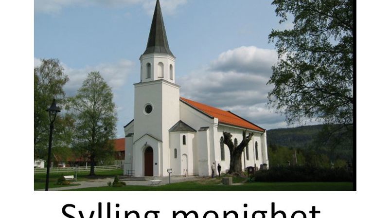 Velkommen til konfirmasjonsgudstjeneste i Sylling kirke!