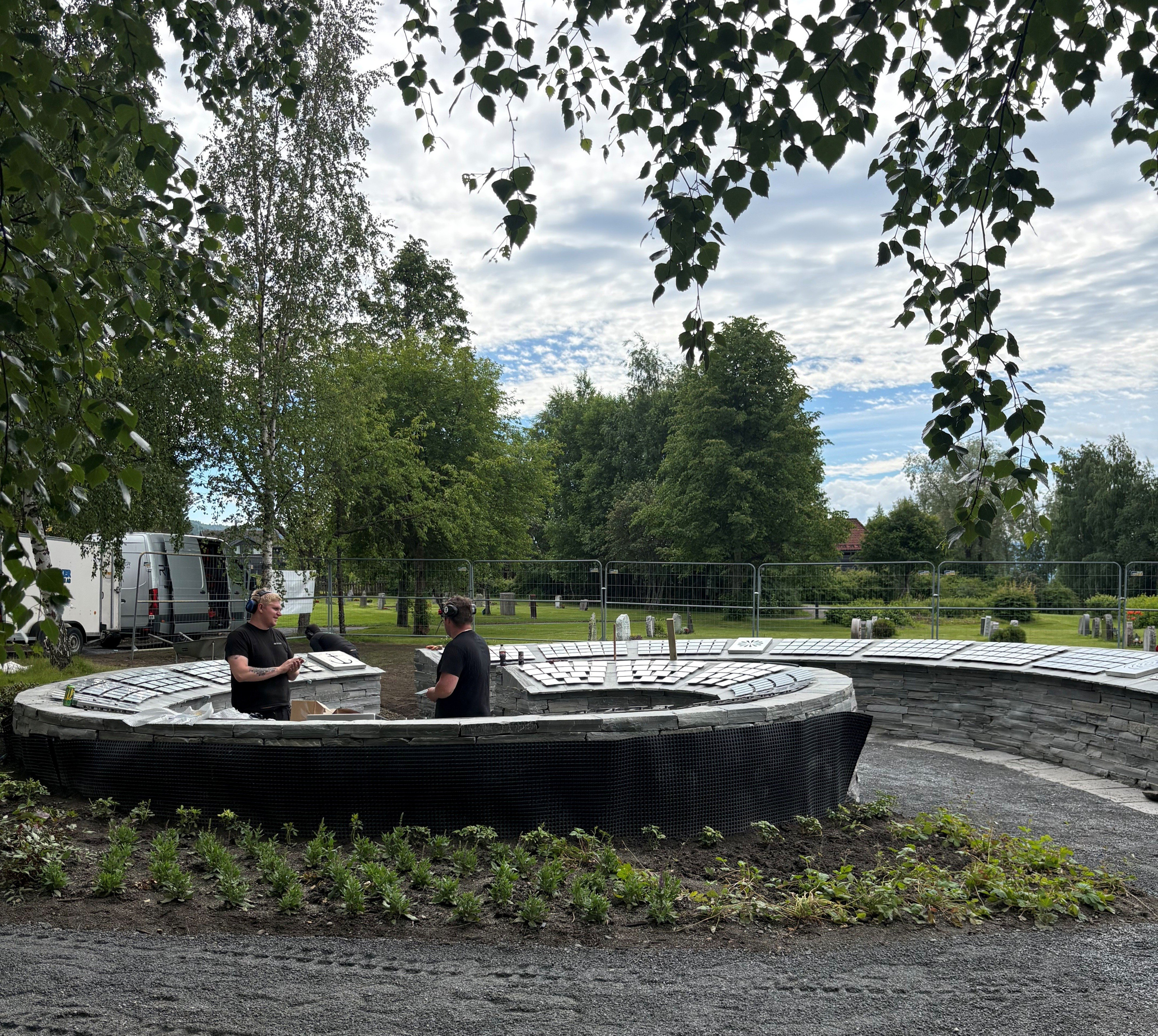 Bilde fra arbeidet