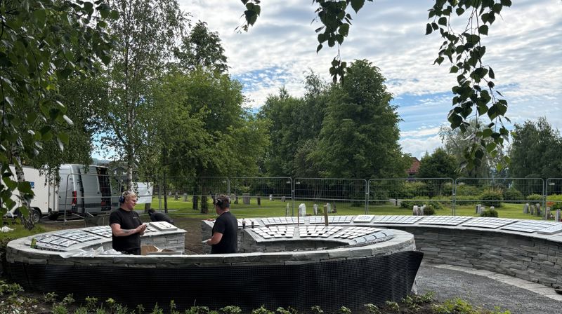 Bilde fra arbeidet