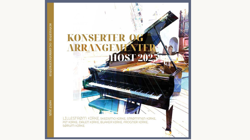 Konsertprogram for høsten 2025
