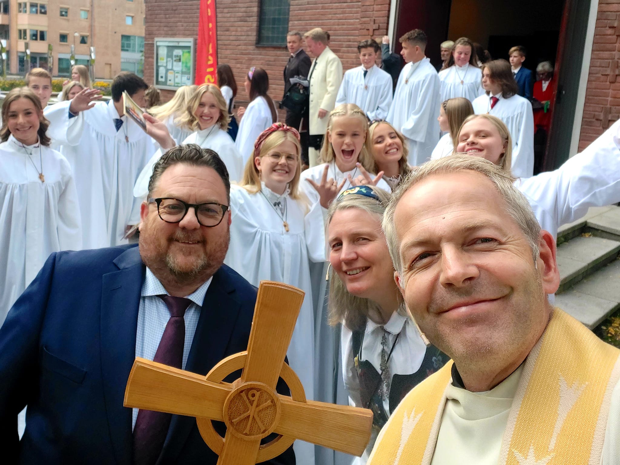 Fra en av konfirmasjonsgudstjenestene september 2022 