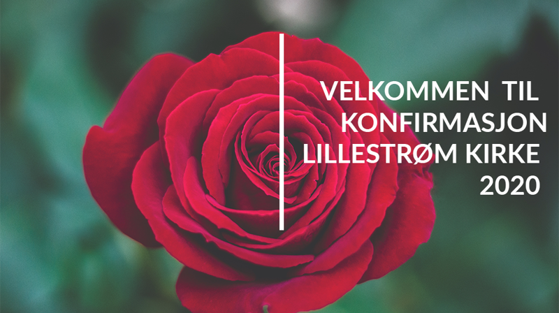Strømming av konfimasjonsgudstjenestene høsten 2020