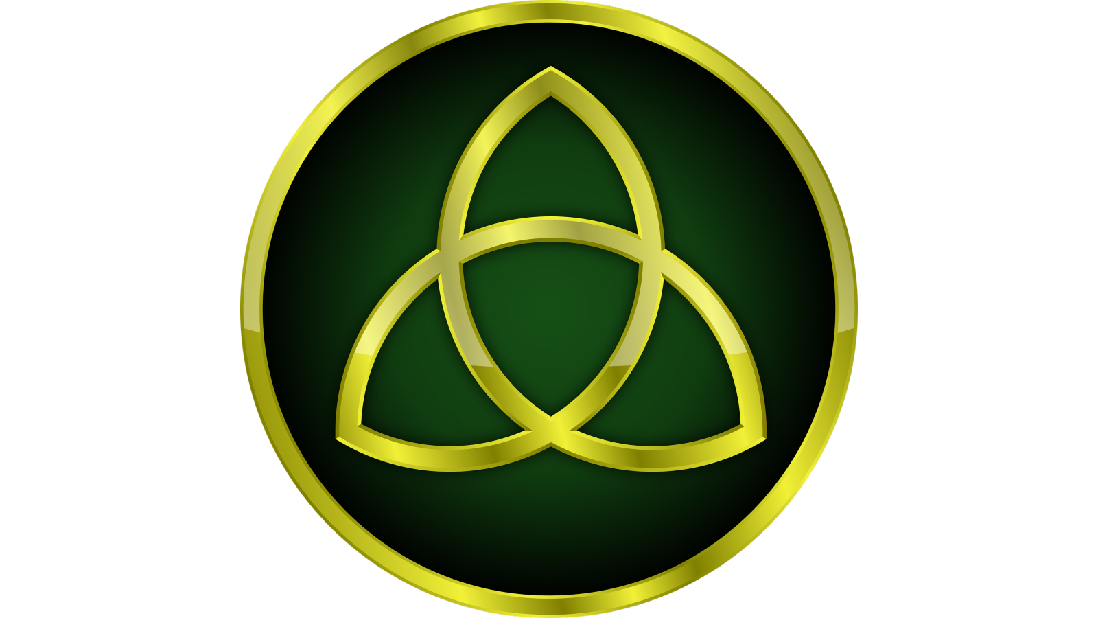 Triquetra, et klassisk symbol på den kristne treenigheten