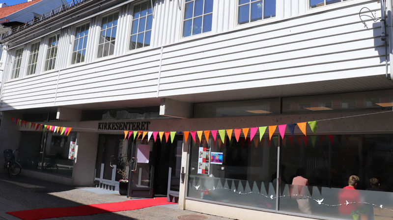 Givertjeneste til Kirkesenteret i Mandal