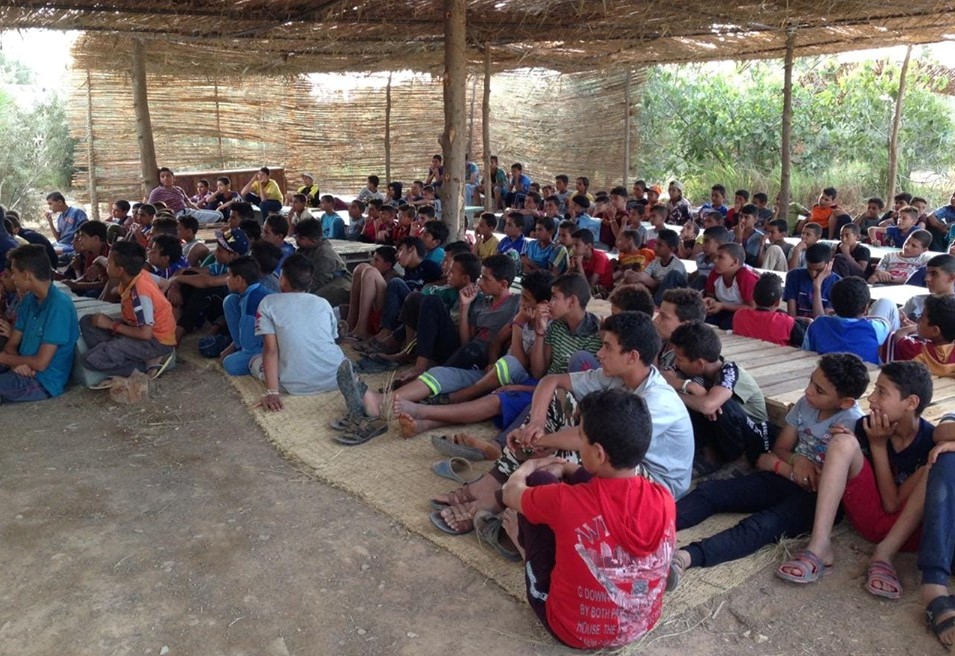 Over 200 fattige gutar får ein ny sjanse på leir på Anafora i Egypt. Foto: Anafora