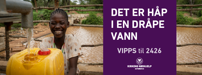 Fasteaksjonen 2026: Håp i en dråpe vann