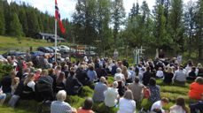 Snautt 140 fann vegen til Kyrkjesletta. Foto: Hans Enger