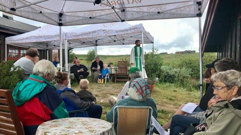 Stemningsfull stølsmesse 4. juli