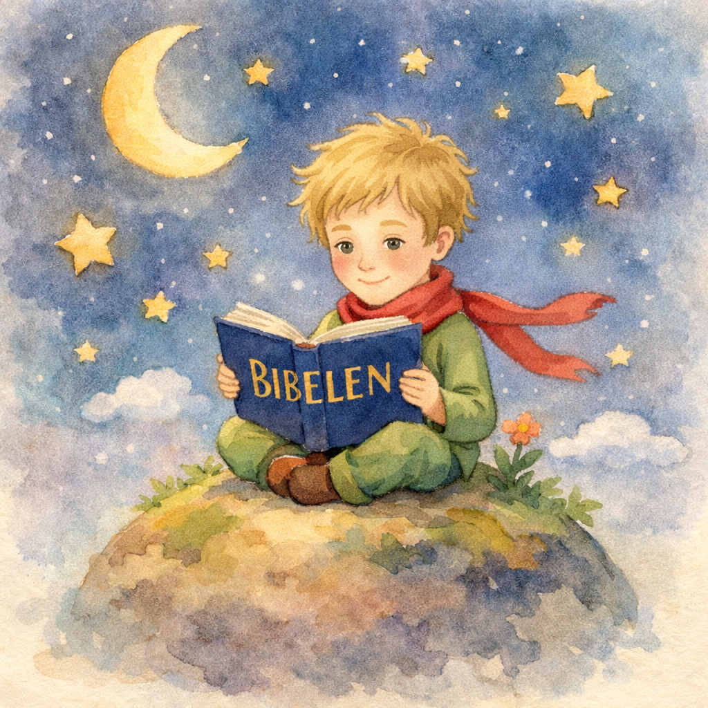 Gutt som leser Bibelen