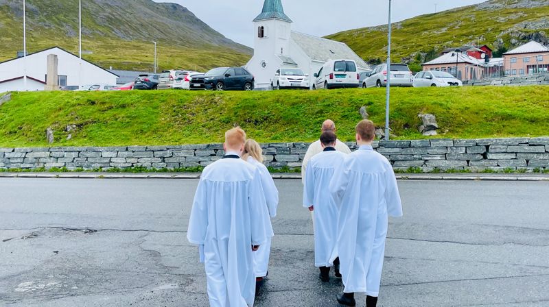 Fra årets konfirmasjon