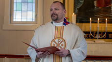 Kapellan Cato Engebretsen har permisjon ut 2019. Foto: Niels Westphal