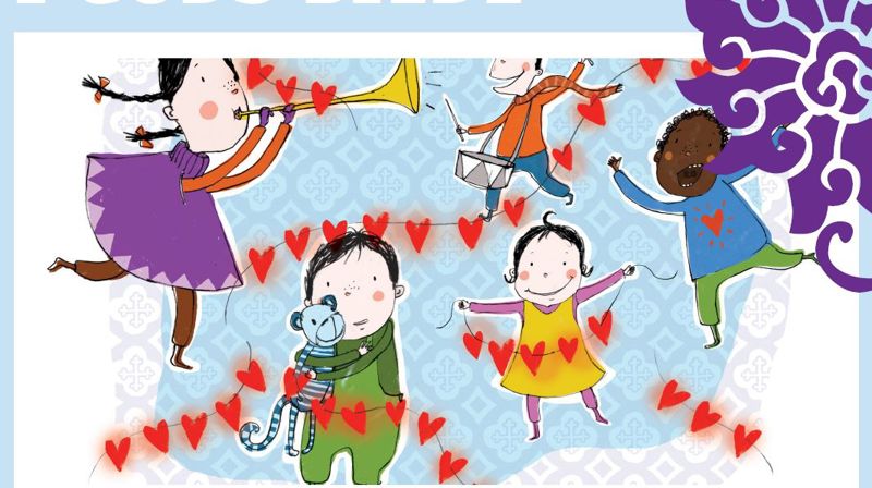 Seksåringene inntar kirka