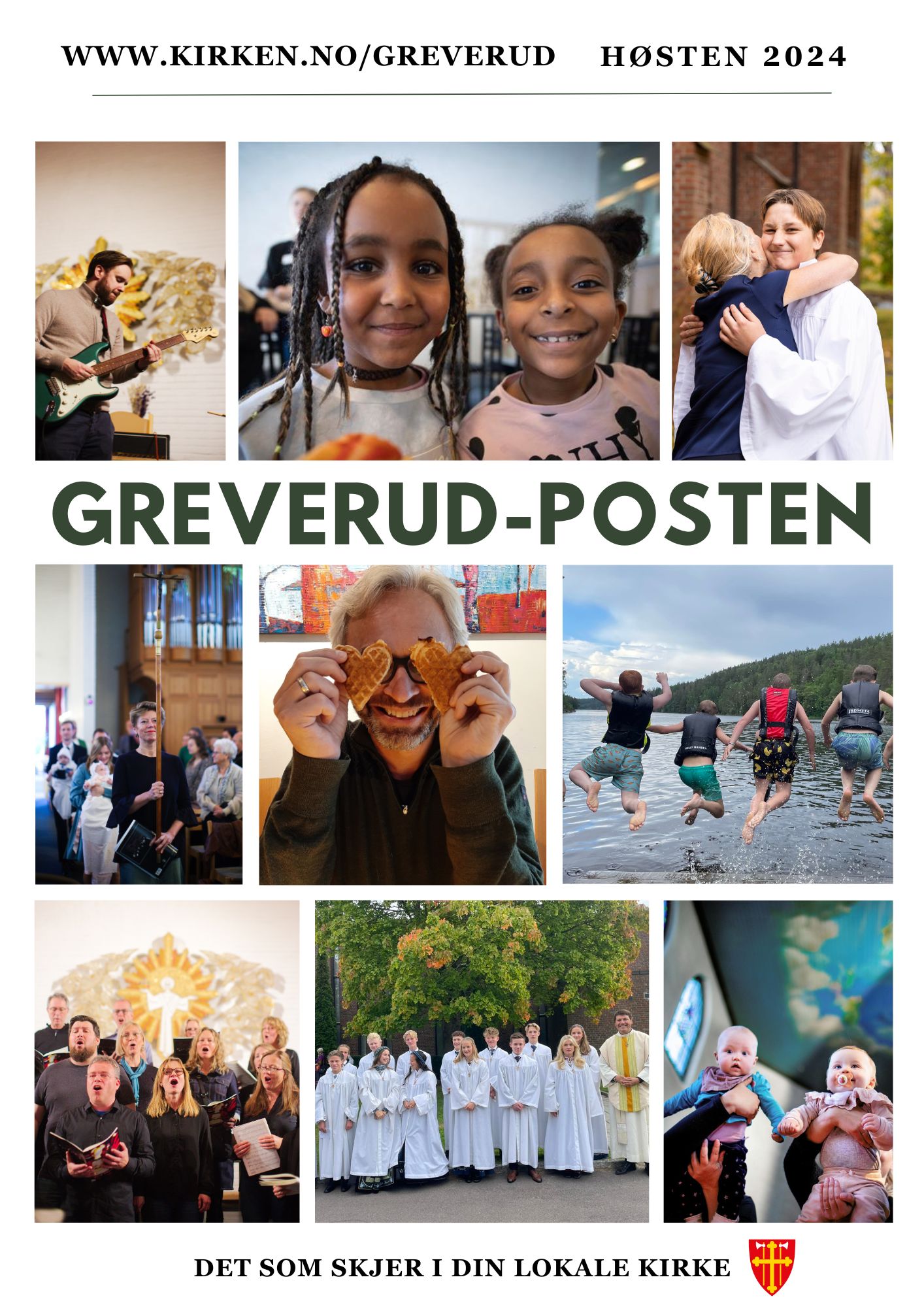 Bilde av fjorårets brosjyre som ble delt ut til alle husstander i Greverud